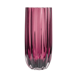 Image showing the Ripple Vase, H25cm, Heather product.