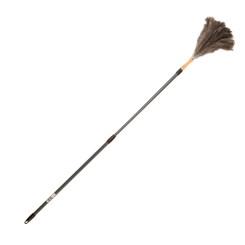 Extendable ostrich feather duster, 1.5 - 2 metre