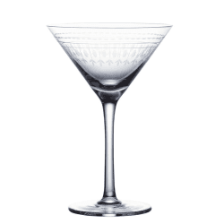 Image showing the Ovals Set of 2 Martini Glasses, 142ml, Clear product.
