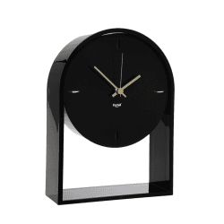 Image showing the Air Du Temps, Mantel Clock, Black, Black product.