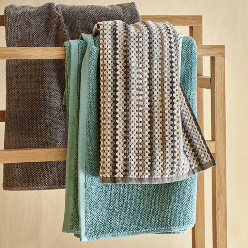 Carnaby Stripe Bath Sheet, Neutral