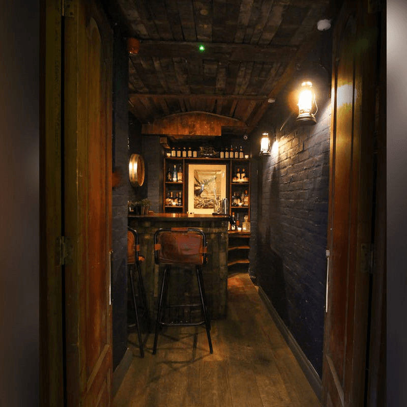 Exclusive Cocktail Experience for Two with Private Bartender at London's Smallest Speakeasy