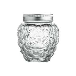Image showing the Berry Fruit Preserve Jar, H11 x W10 x L10, Clear product.