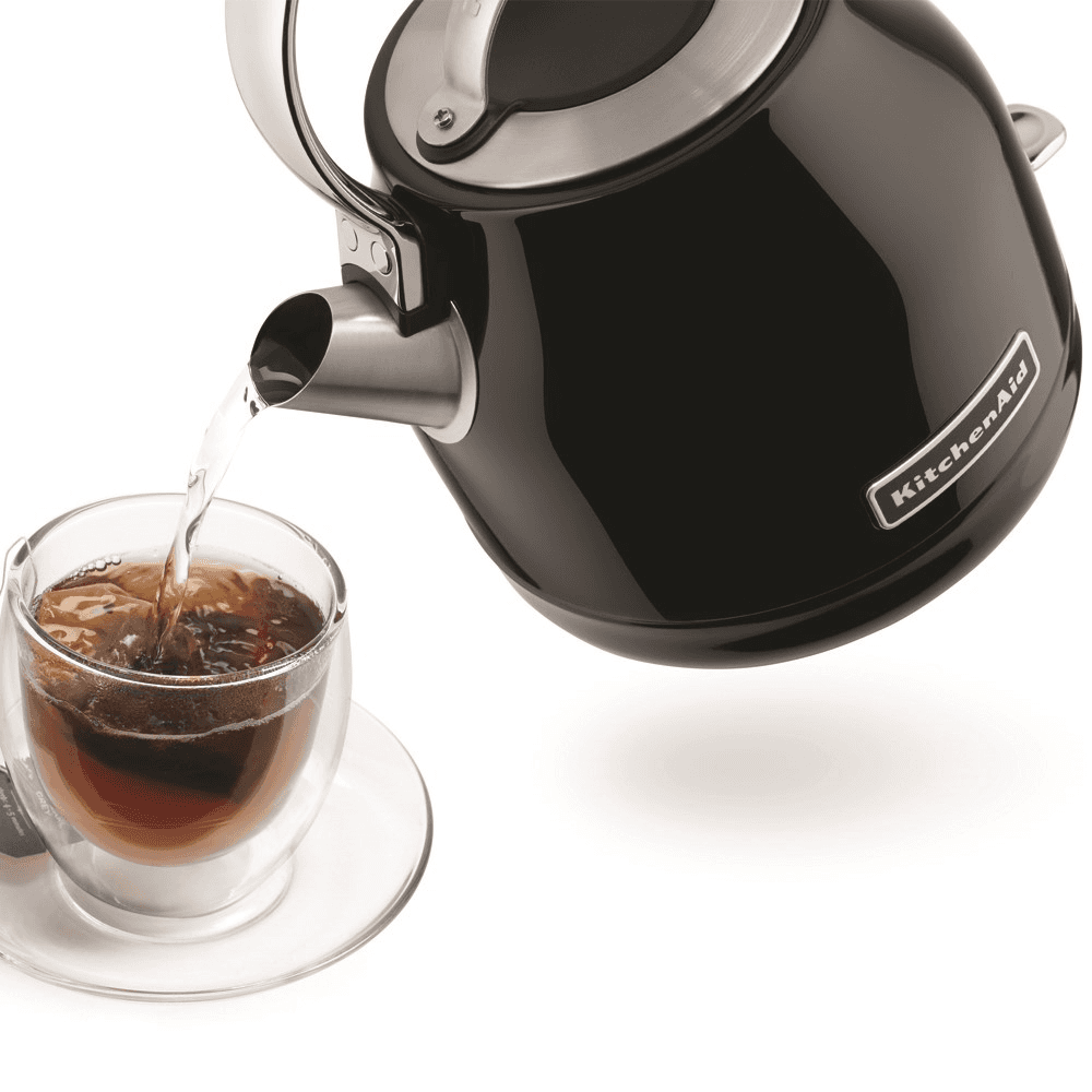 Traditional Dome kettle, 1.25 litre, onyx black
