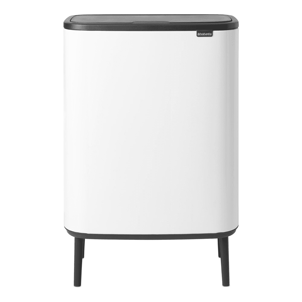 Bo Hi touch bin, 30 litre, White