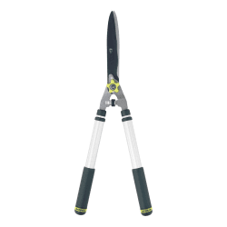 Image showing the Telescopic shears, H66.5 x W25.5cm, Green/Silver/Black product.