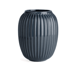 Image showing the Hammershoi Vase, H21 x W16.5cm, Anthracite product.