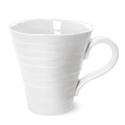 Image showing the Ceramics Set of 4 mugs, 35cl, White product.