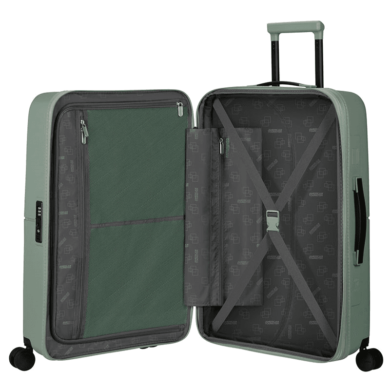 Dashpop Suitcase, H67 x L45 x W29/33cm, Iceberg Green