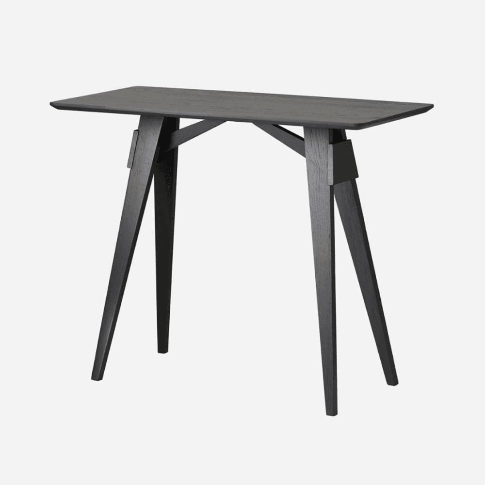 Arco Side table, H89 x W43cm, Black