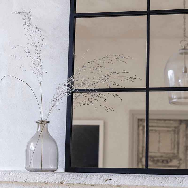 Fulbrook Leaning Mirror, H180cm, Black