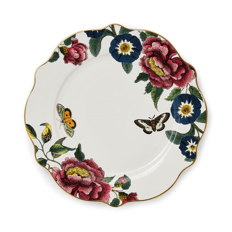 Creatures of Curiosity Set of 4 Plates, D27cm, Multi