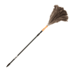 Image showing the Extendable ostrich feather duster, 1.5 - 2 metre product.