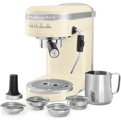 Image showing the Semi Automatic Espresso Machine, 286cm, Almond Cream, product.