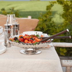 Image showing the Bernadotte Salad Serving Set, Wood product.