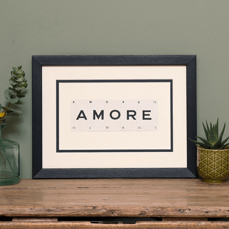 Amore Small Frame, W33 x H24cm, Black