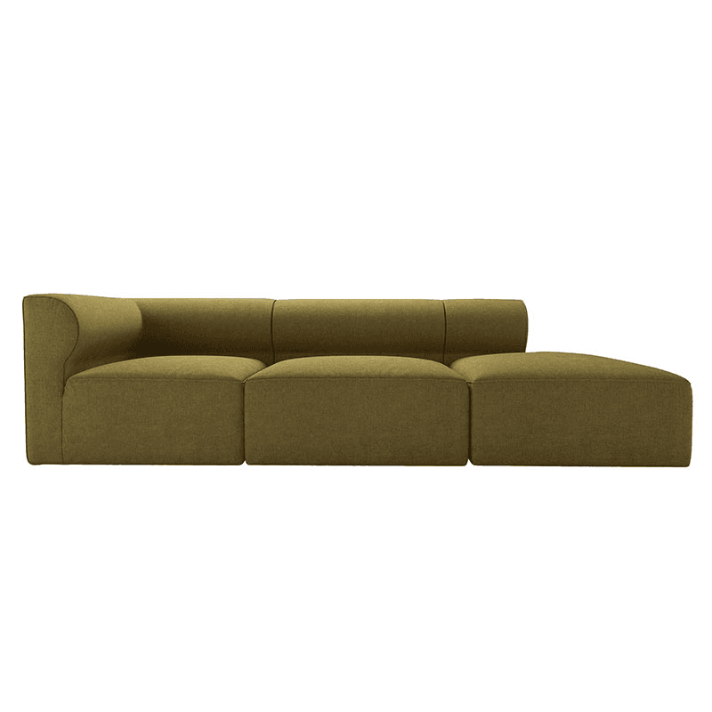 Cohen LHF Modular Sofa, Mossymere