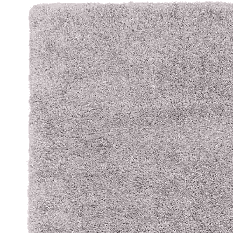 Ritchie Modern Plain Shaggy Rug, 120 x 170cm, Light Grey