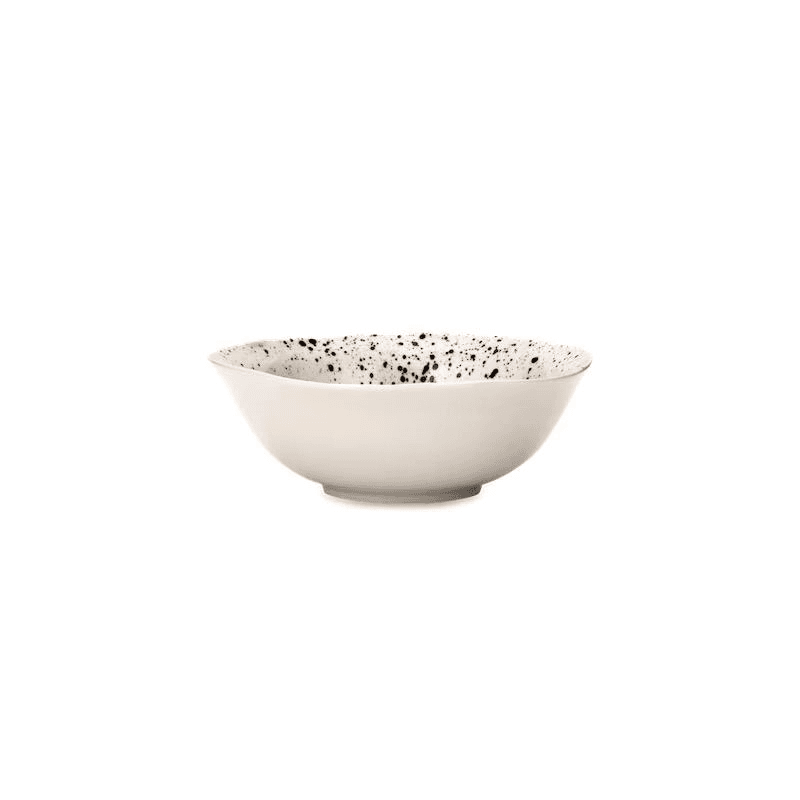 Ama Splatter Bowl, D16.5cm, White