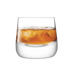 Image showing the Bar Culture Pair of whisky glasses, 220ml, clear product.