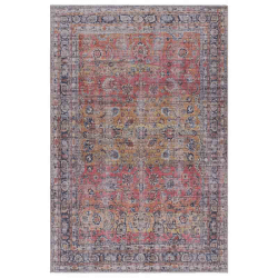 Image showing the Kaya Traditional Classic Tara Rug, 120 x 170cm, Red, Yellow, Multi product.