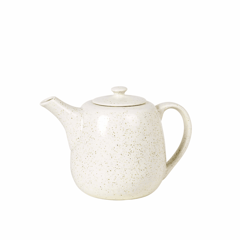 Nordic Vanilla Tea Pot, 1.3L, Off White