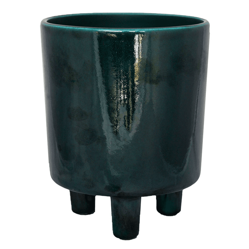 Pisa Planter, H20 x W24 x D24cm, Emerald