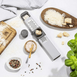 Image showing the Z-Cut Fine Grater, Grey product.