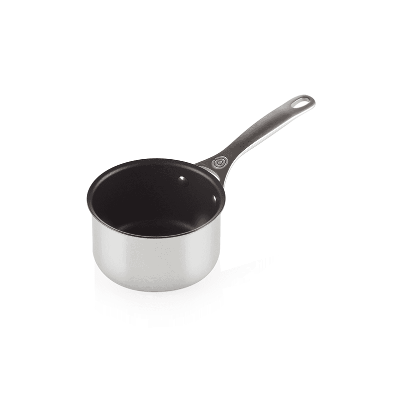 Signature Non-Stick Milk pan, 14cm - 1.3 litre, Stainless Steel