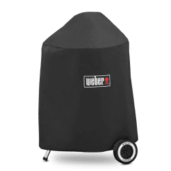 Image showing the Premium barbeque cover - fits 47cm charcoal barbeques, H82.55 x W50.8 x D52.07cm, Black product.