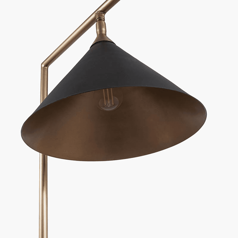 Zeta Floor Lamp, H161cm, Matt Black