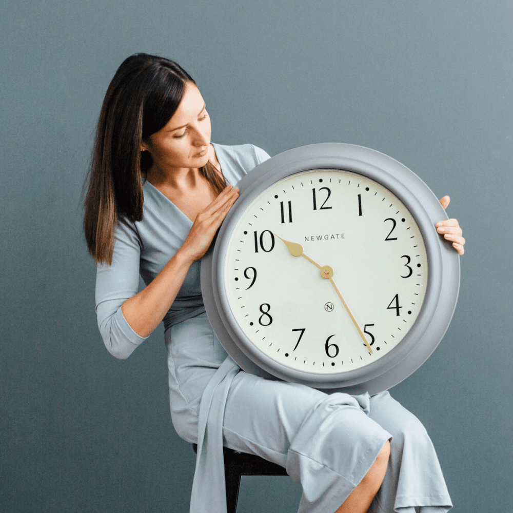 Westhampton Wall clock, Dia50cm, Silicone
