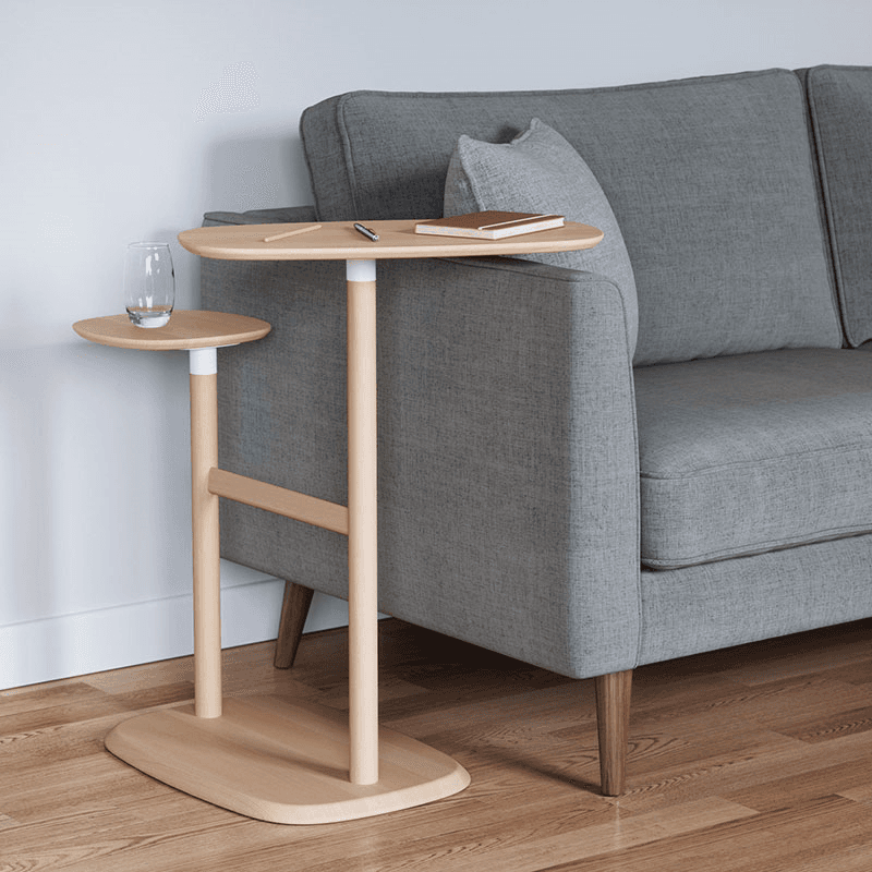 Swivo Side Table, Natural