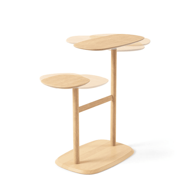 Swivo Side Table, Natural