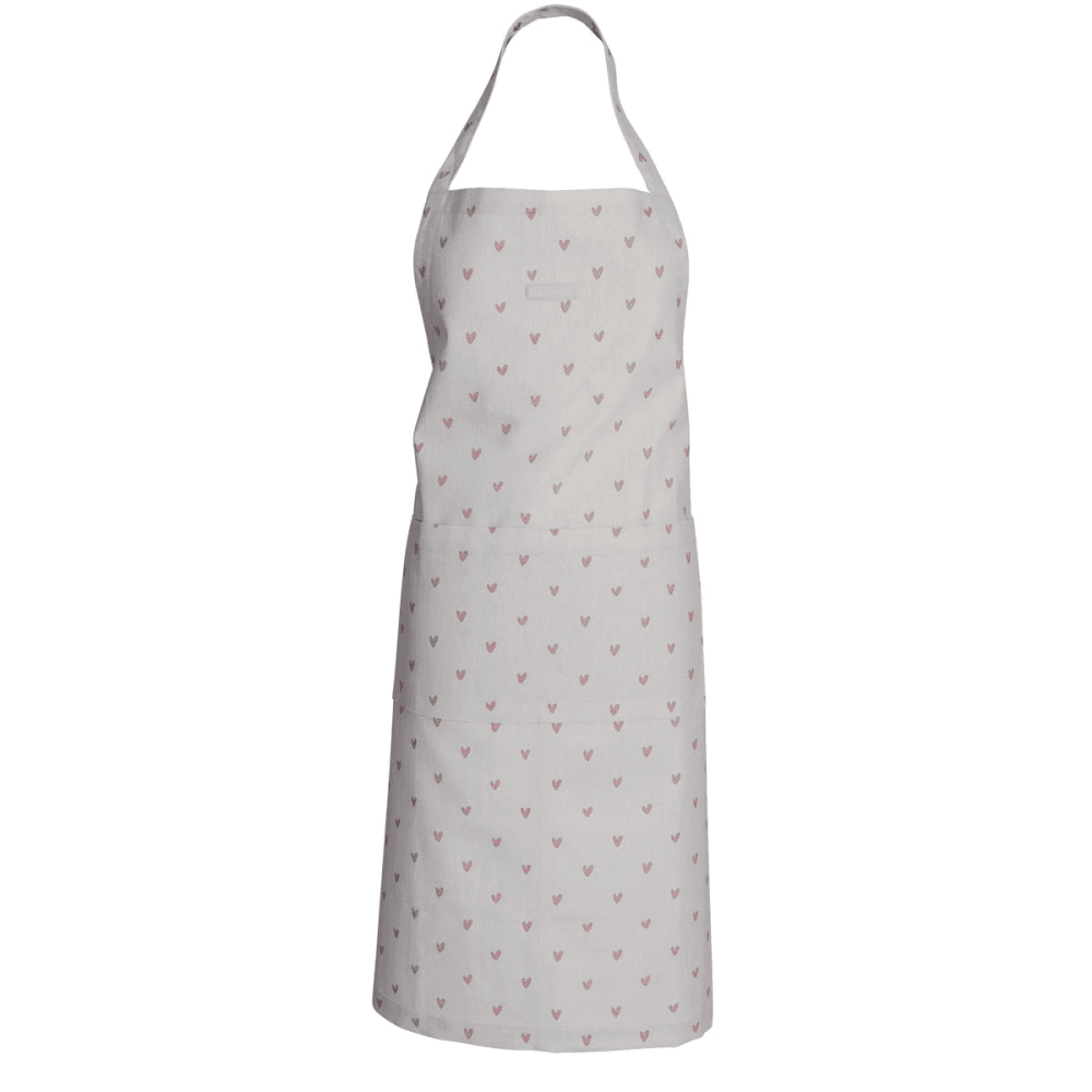 Hearts Apron, 72 x 90cm