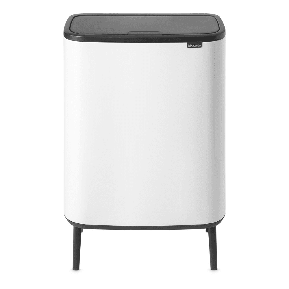 Bo Hi touch bin, 30 litre, White