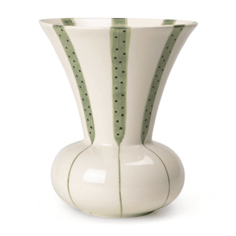 Signature Vase, H20cm, Green