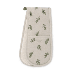 Image showing the Olive Branch Double Oven Glove, Neutral product.