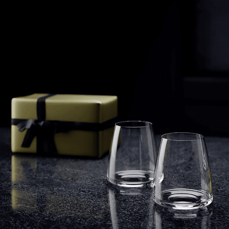 MetroChic Set of 2 Water Glasses, 300ml, Clear