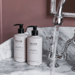 Image showing the Scent to De-Stress Real Luxury Hand & Body Wash, 300ml, Grey product.