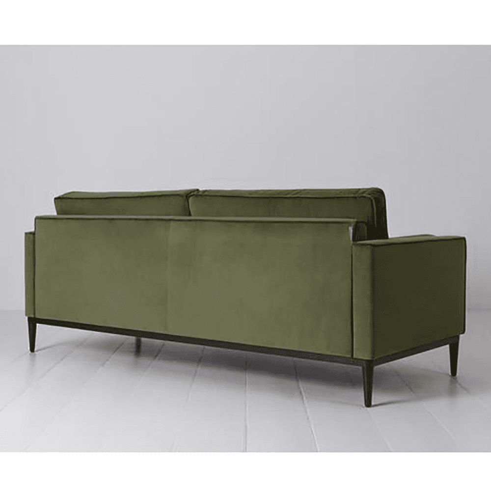 Model 02 3 Seater Velvet Sofa, Vine
