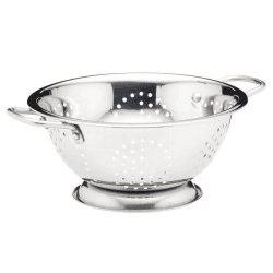 Image showing the Colander, 24cm, Stainless Steel Twin Wire Handled product.