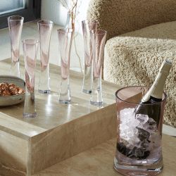 Image showing the Moya Champagne Serving Ser, 170ml, Blush product.