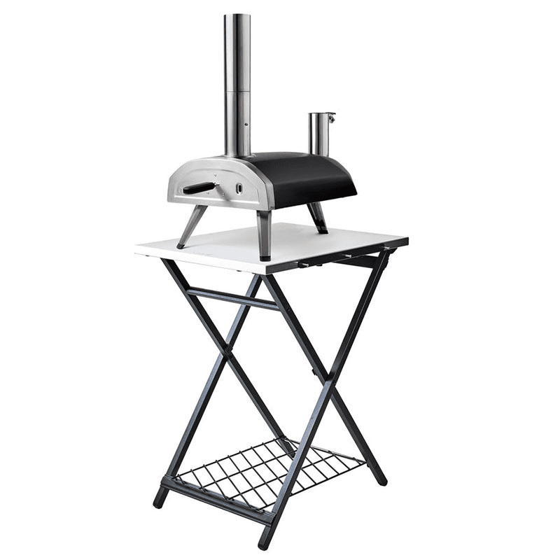 Folding Table, H70cm, Silver
