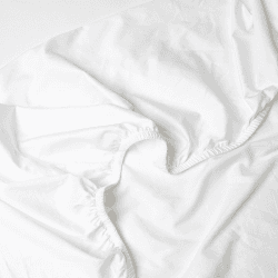 Image showing the The Perfect 300 Thread Count Sateen Fitted Sheet, King, White product.