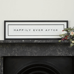 Image showing the HAPPILY EVER AFTER 'Happily Ever After' Word Frame product.