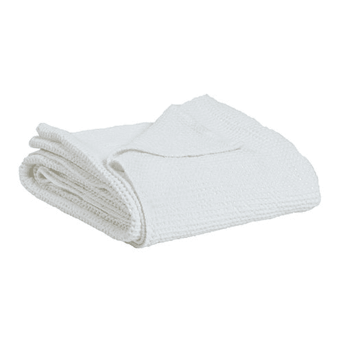 Maia Bed cover, 180 x 260cm, Chalk