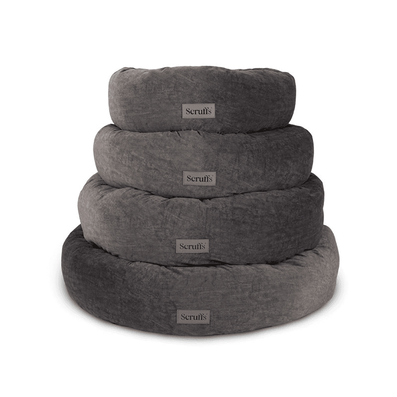 Oslo Ring Bed, 75cm, Stone Grey