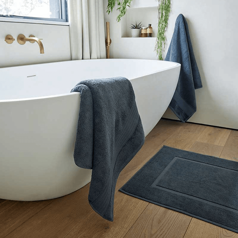 Organic Eco Twist Face Cloth, Cinder