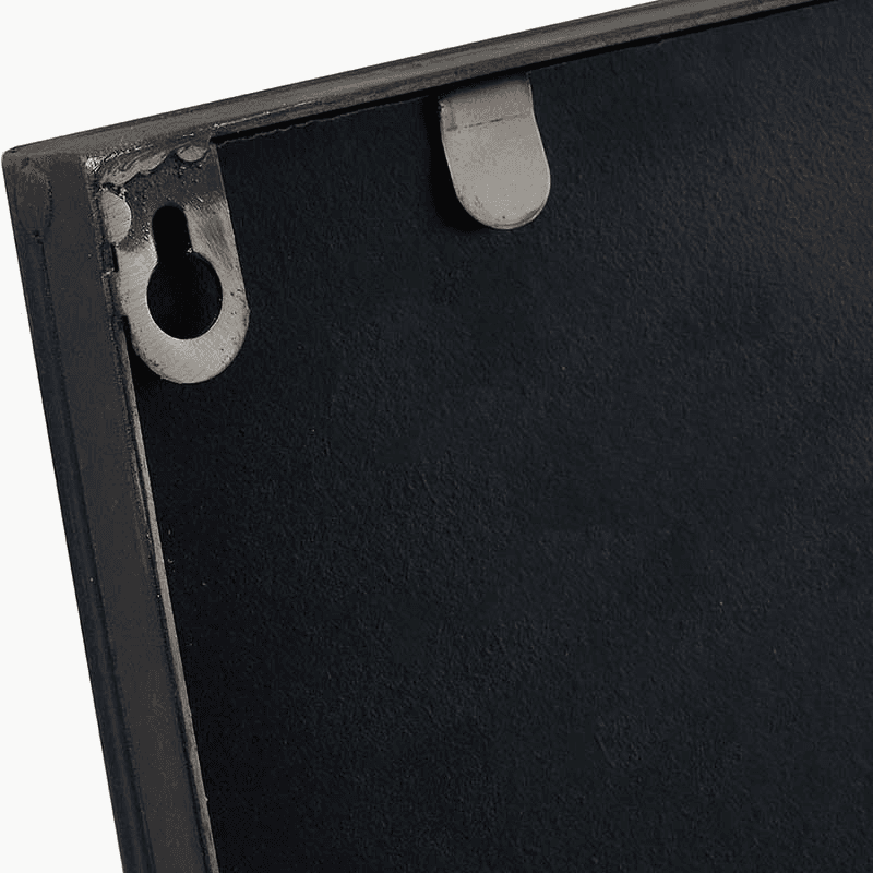 Rectangle Mirror, H110 x W80cm, Black